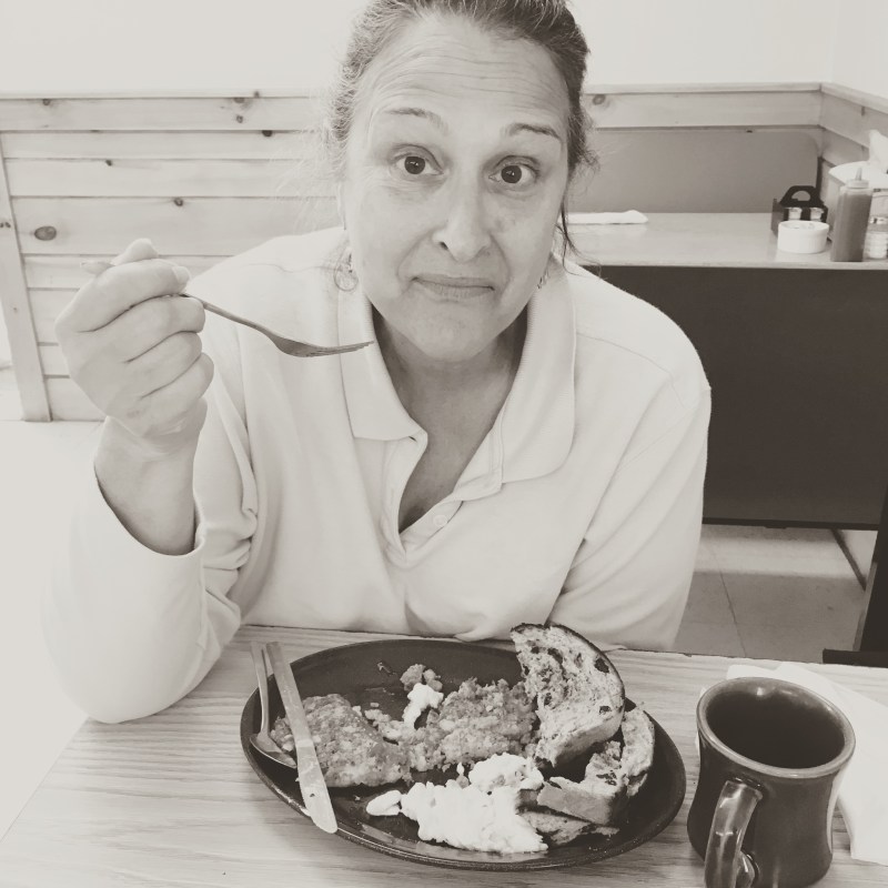 we break fast kel the hitching post diner bethel maine breakfast