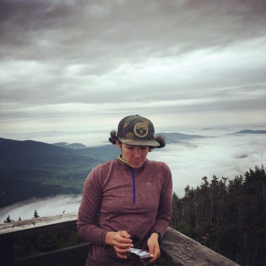 we break fast Jackie Paaso Old Speck Mountain